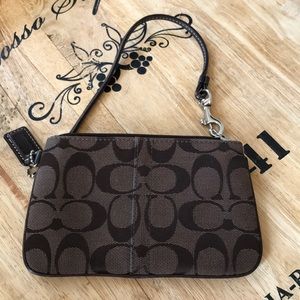 Coach wristlet